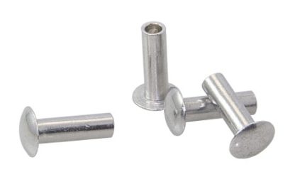 Alu-Niete f.Kopfbretter 4.6x12.5 mm  Pack a 100 St, AN2