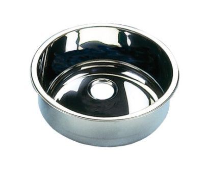 Waschbecken Edelstahl zylindrisch BK 11326,  260mm x 180mmT