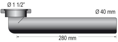 1 1/2" rechter Winkel, BK16006
