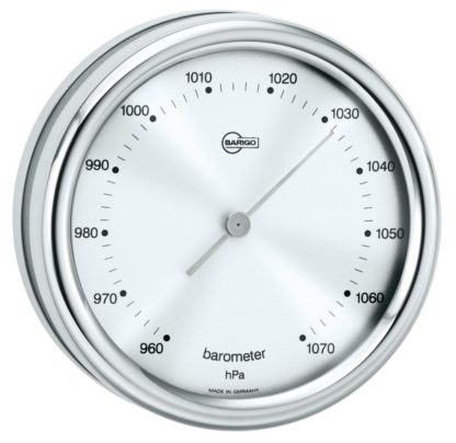 BARIGO Typ Orion Barometer poliert     SkalØ100mm, BR823CR