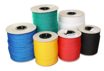 100m Spule PP-Multifil 8-fach gefl. schwarz 4.0 mm, CK48904