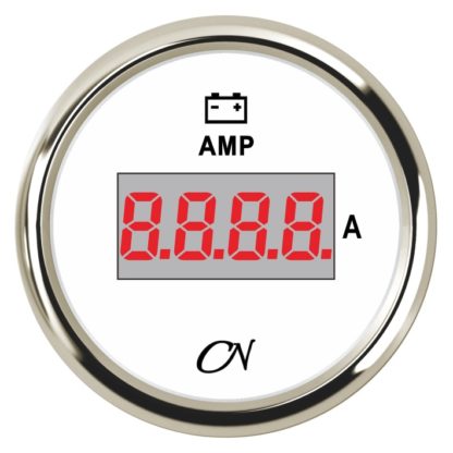 CN-Instrument Amperemeter DIGITAL      weiß/chrom, CN13W