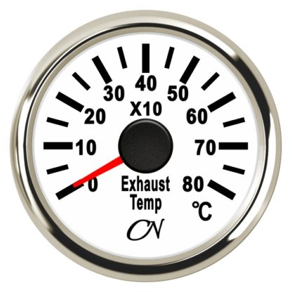 CN-Instrument Pyrometer (Abgas-Temp)   weiß/chrom, CN17W