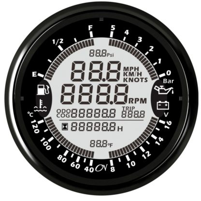 6 in 1 - Anzeige                  schwarz/schwarz, CN18S