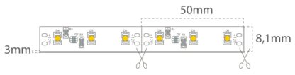 LED-Flex  2500mm    IP65       12V – Bild 3
