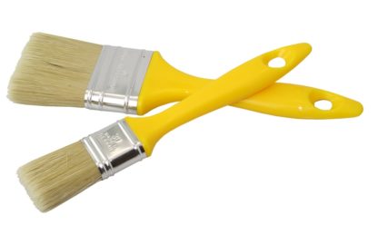 Flachpinsel 6.Stärke  30mm breit m.Kunststoffstiel, DN46120