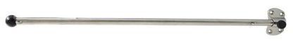 Flaggenstock AISI316  51cm mit Spiegelhalterung, EK16071