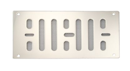 Lüftungsschieber Edelstahl 152 x 76mm mit Screen, EK46804