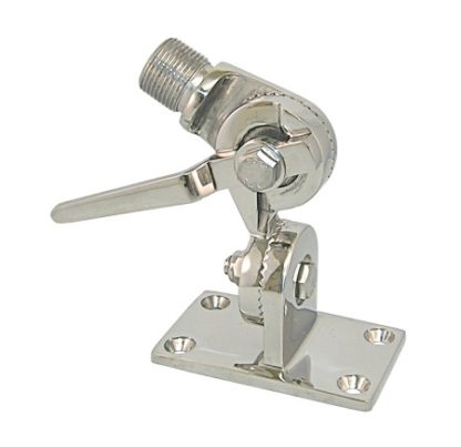 Edelstahl-Antennenbasis 56x95mm  extra robust, EK86236