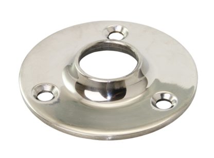 Relinganschweißfuß rund AISI316 90° für 22mm Rohr, EK97022