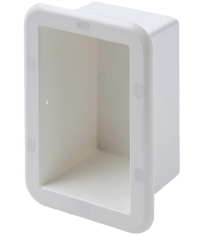 Schwalbennest 180x110x100mm Einbaumaß  weiß, IT302416