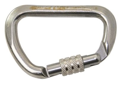 Karabinerhaken AISI316 mit Schraubsicherung, NB5890