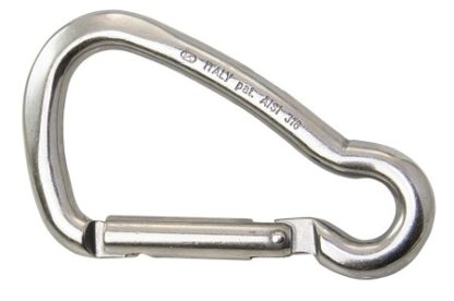 KONG Karabinerhaken asymm. AISI316            60mm, NB7160