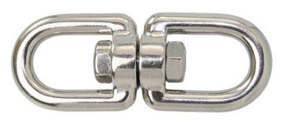 Wirbel AISI316 Guß  Auge/auge  4mm, PZ7004