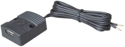 USB Aufbausteckdose flach 5V 3A, QG02431-SB
