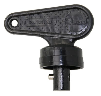 Quick Ersatzschlüssel f.Batteriehauptsch. schwarz, QIS-90