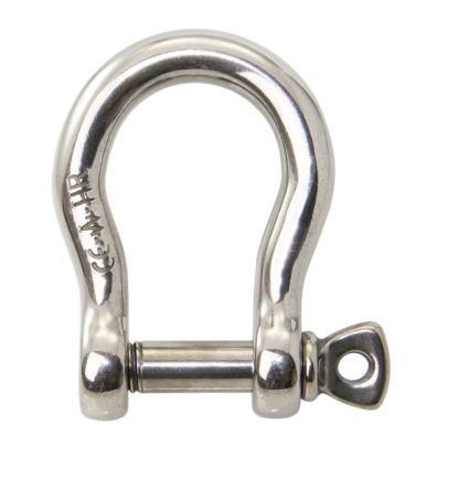 WICHARD-Schäkel mit HR-Bolzen geschweift  8mm, SR11244