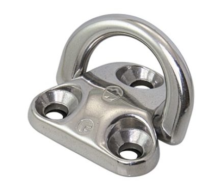 WICHARD klappb. Decksauge mit  6mm-Bügel, SR6604-SB