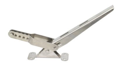 Edelstahl Hebelspanner mit 6mm Bolzen, SS2540