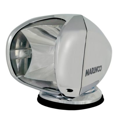 Marinco Suchscheinwerfer verchromt 12V+24V  100W, UMSPL-12C