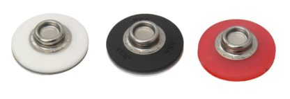 YKK SNAD Flex Kunststoffknopf Unterteil 25mm weiß, YKS3125