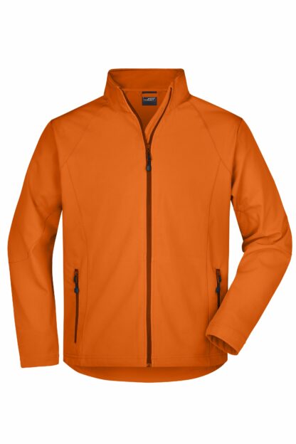 Men's Softshell Jacket - orange (orange)