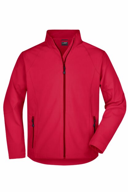 Men's Softshell Jacket - rot (red)