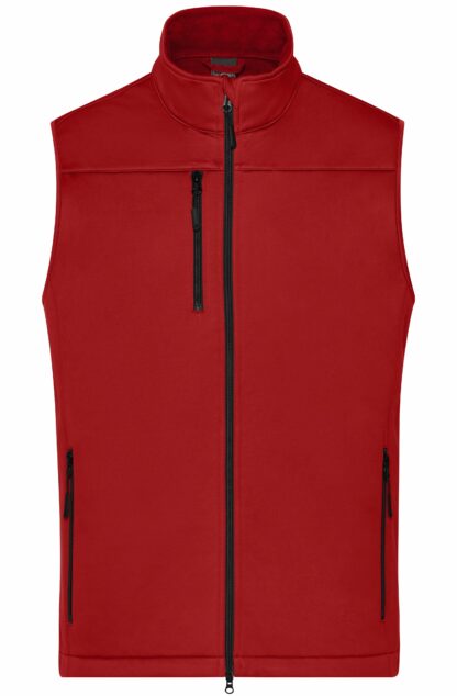 Men's Softshell Vest - rot (red)