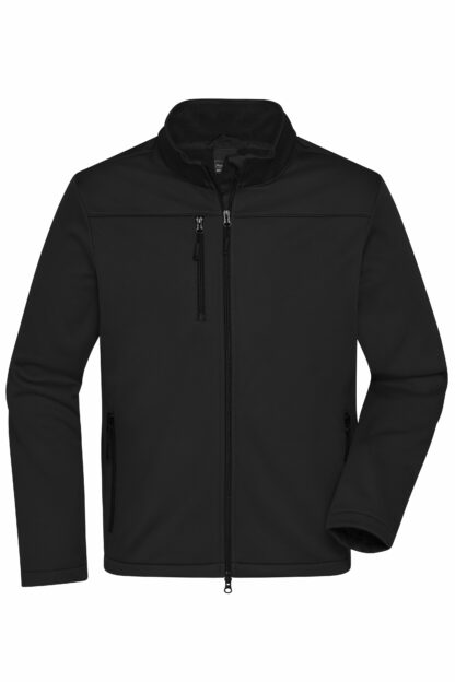 Men's Softshell Jacket - schwarz (black)