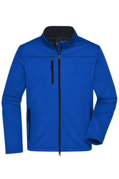 Men's Softshell Jacket - blau (nautic-blue)