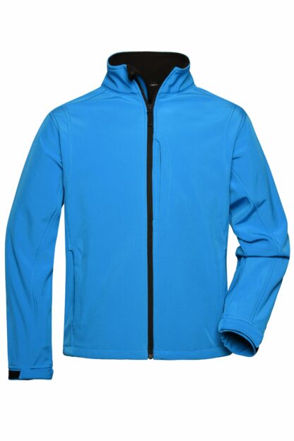 Men's Softshell Jacket - blau (aqua)
