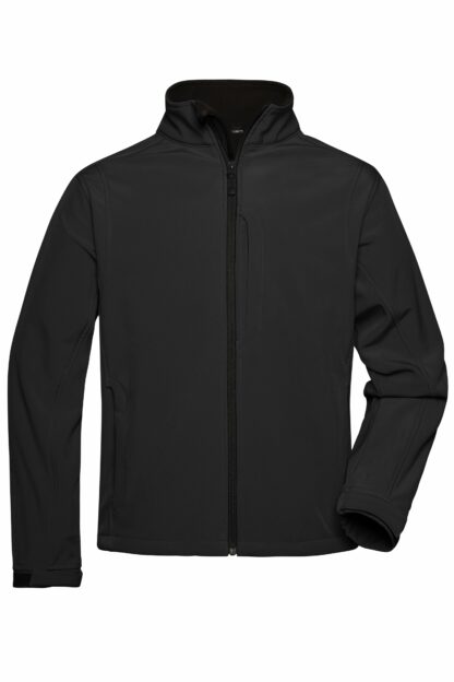 Men's Softshell Jacket - schwarz (black)