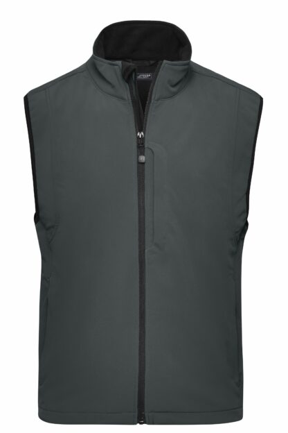 Men's Softshell Vest - grau (carbon)