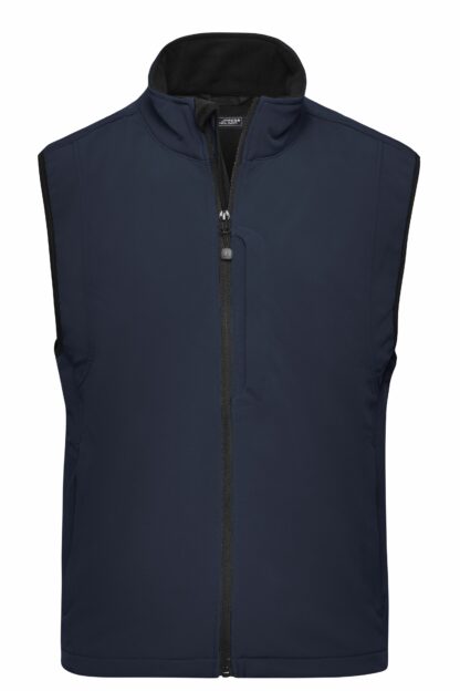 Men's Softshell Vest - blau (navy)