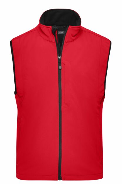 Men's Softshell Vest - rot (red)