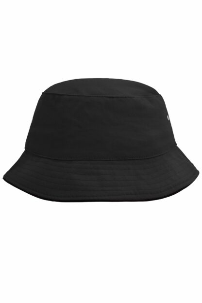 Fischerhut MB012 Fisherman Piping Hat - schwarz (black/black)