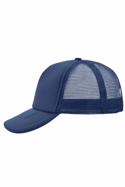 Kappe 5 Panel Polyester Mesh Cap - blau (navy) MB070