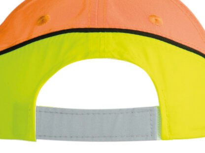 Kappe Neon-Cap - gelb/orange/neon (neon-orange/neon-yellow) MB036 – Bild 2