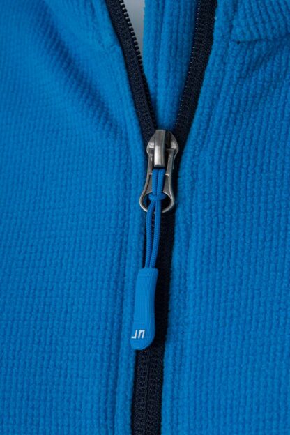 Men's Structure Fleece Jacket - schwarz/grau (black/carbon) – Bild 4