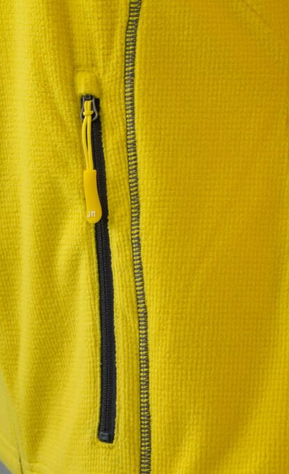 Men's Structure Fleece Jacket - schwarz/grau (black/carbon) – Bild 5