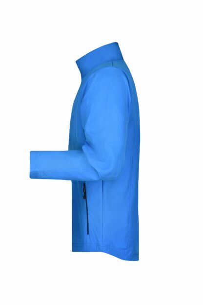 Men's Softshell Jacket - blau (azur) – Bild 5