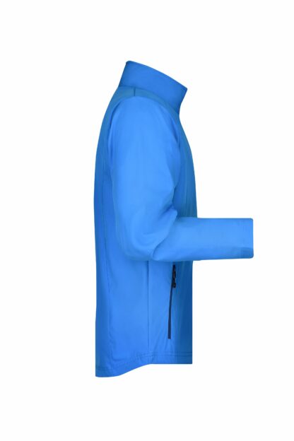 Men's Softshell Jacket - blau (azur) – Bild 6