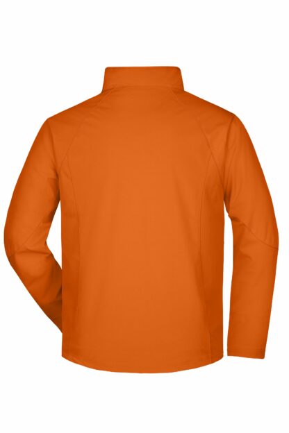 Men's Softshell Jacket - orange (orange) – Bild 7