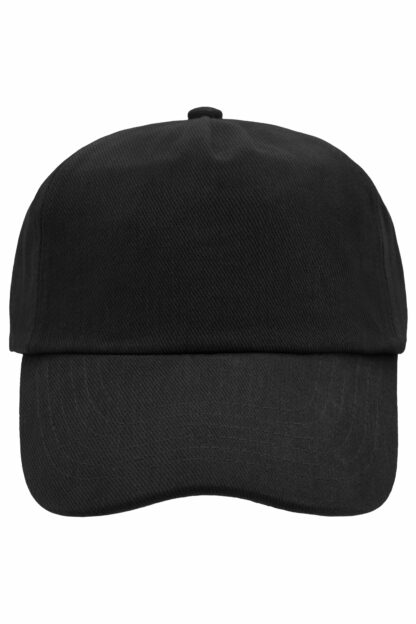 Kappe 5 Panel Cap - schwarz (black) MB9412 – Bild 5