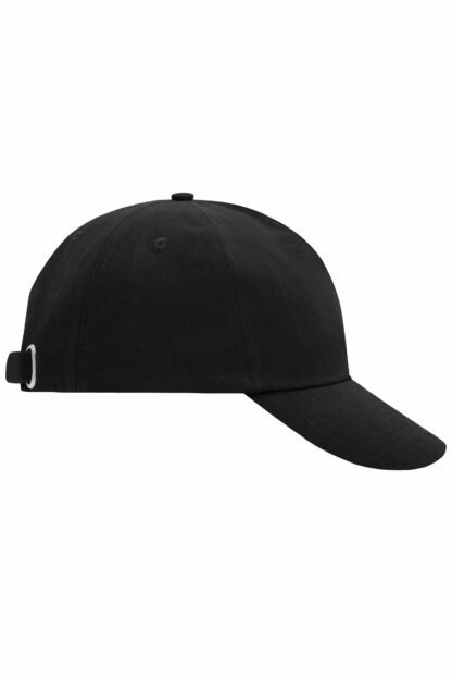 Kappe 5 Panel Cap - schwarz (black) MB9412 – Bild 6