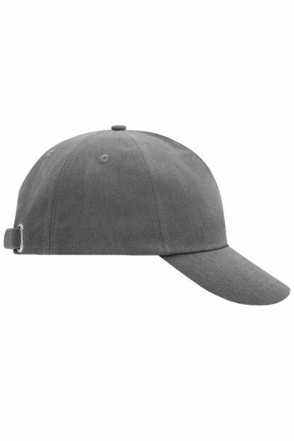 Kappe 5 Panel Cap - grau (dark-grey) MB9412 – Bild 6