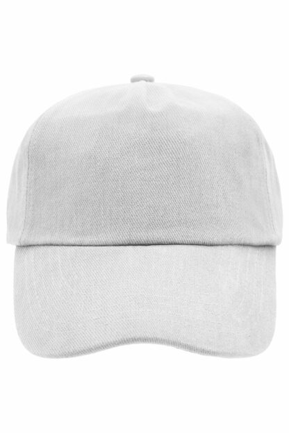 Kappe 5 Panel Cap - weiß (white) MB9412 – Bild 5