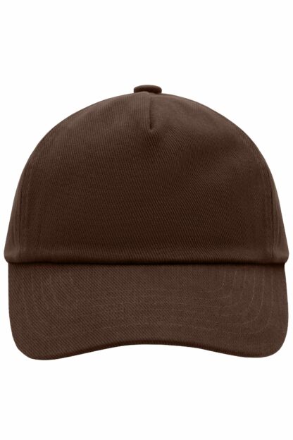 Kappe Kinder 5 Panel Kids' Cap - braun (dark-brown) MB7010 – Bild 4