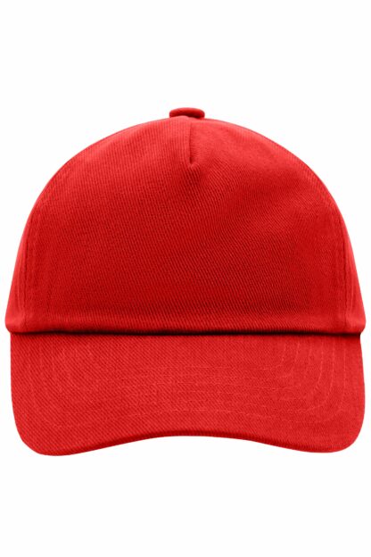 Kappe  Kinder 5 Panel Kids' Cap - rot (signal-red) MB7010 – Bild 4