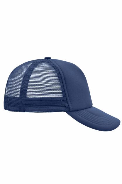 Kappe 5 Panel Polyester Mesh Cap - blau (navy) MB070 – Bild 6